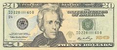 money us 20 dollar bill