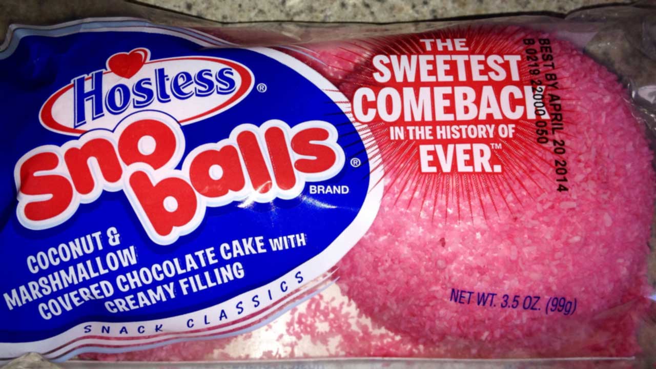 Pink Hostess Sno Balls