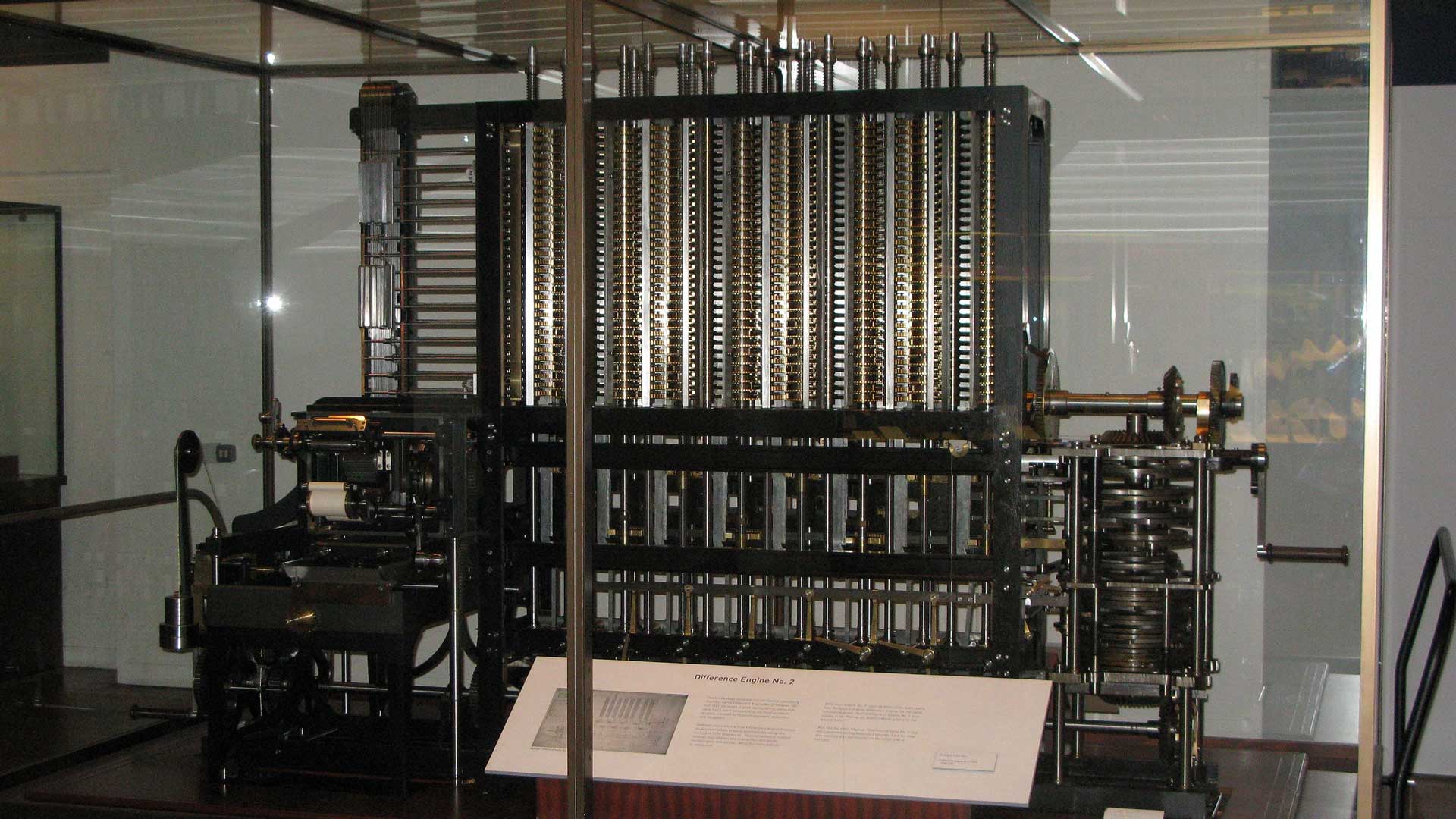Difference Engine constructed based on plans by Charles Babbage
