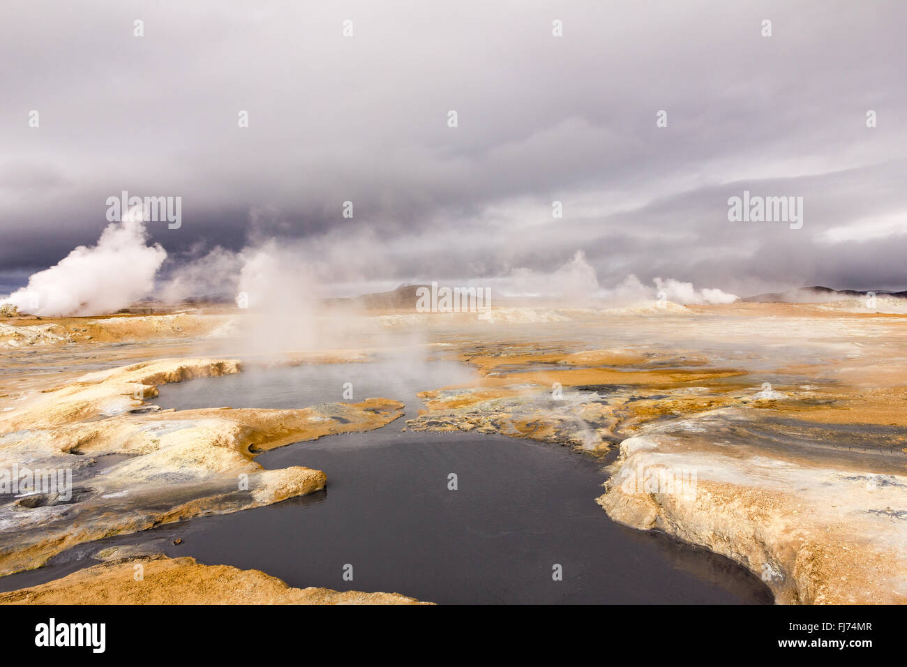 are icelands sulfur pools toxic