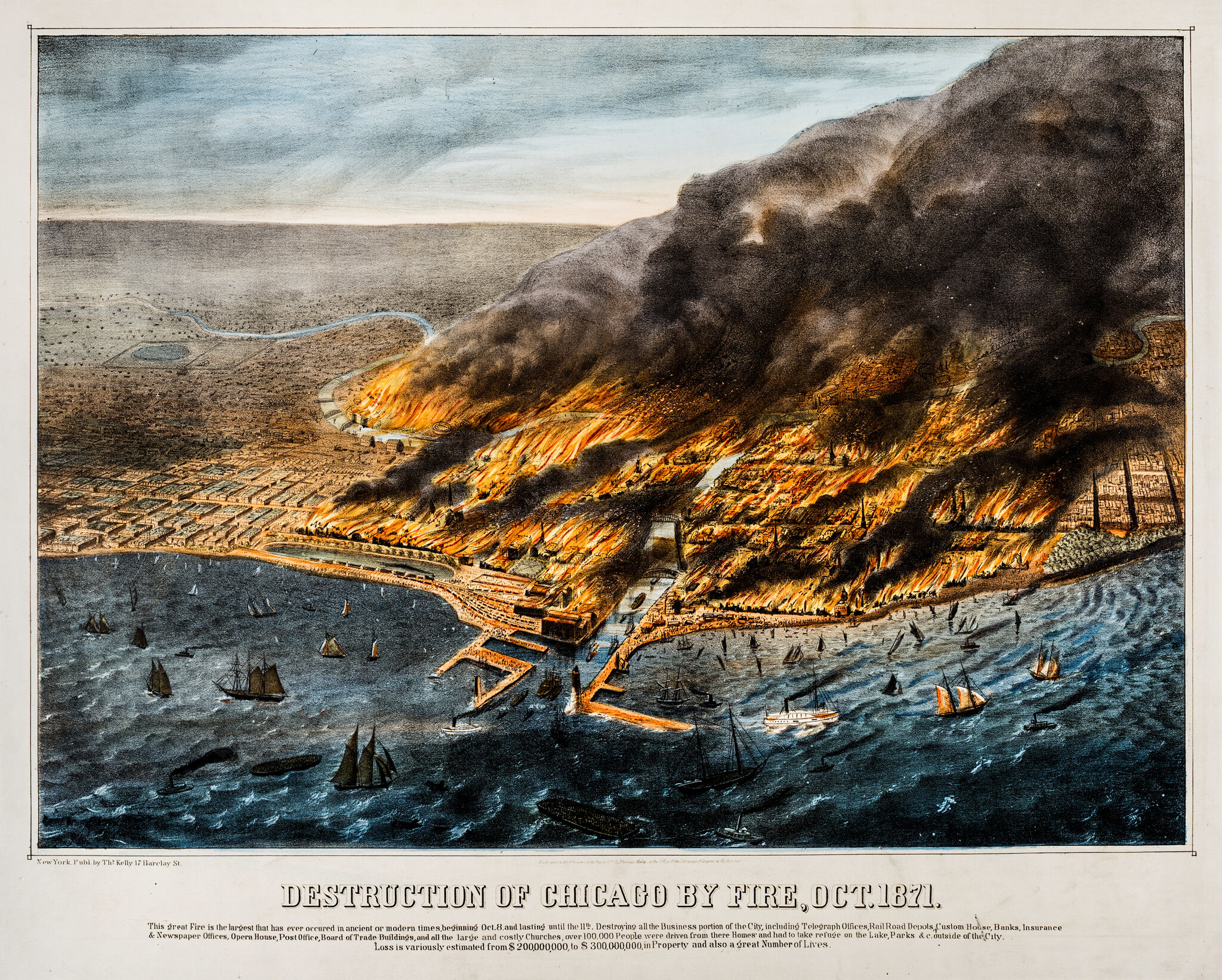 did a cow really cause the chicago fire in 1871