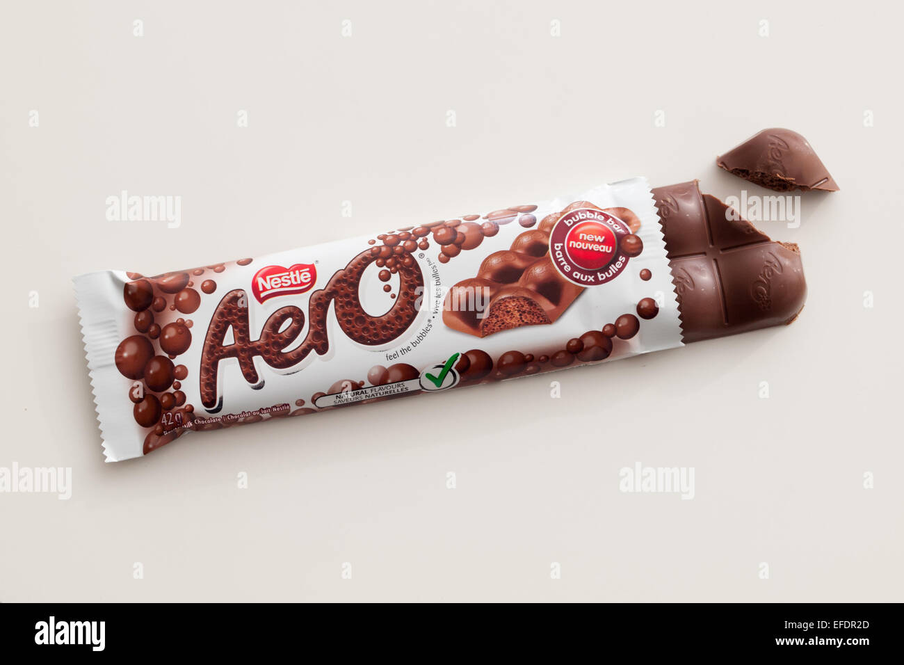 how are aero chocolate bars made and how did they get all the bubbles in an aero chocolate bar