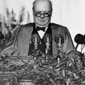 how did winston churchill coin the term iron curtain and when