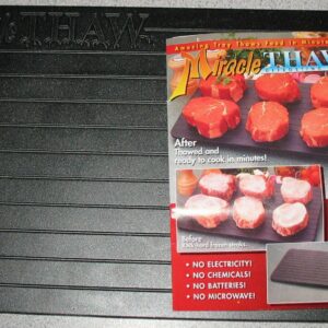 how do miracle thaw instant defrosting trays defrost frozen food