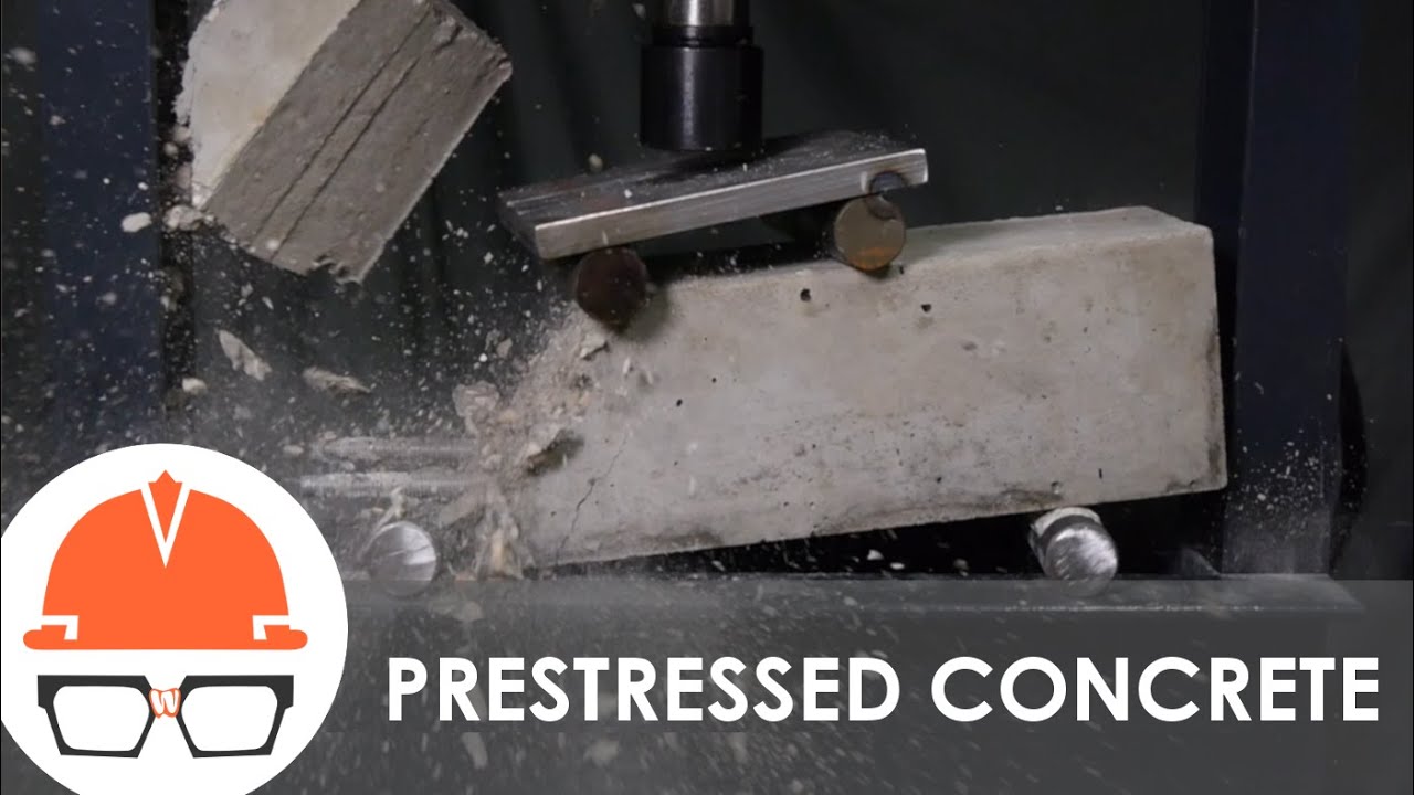 how do they make pre stressed concrete