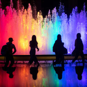 how do you make your own rainbow at home and create a spectrum of colors with light