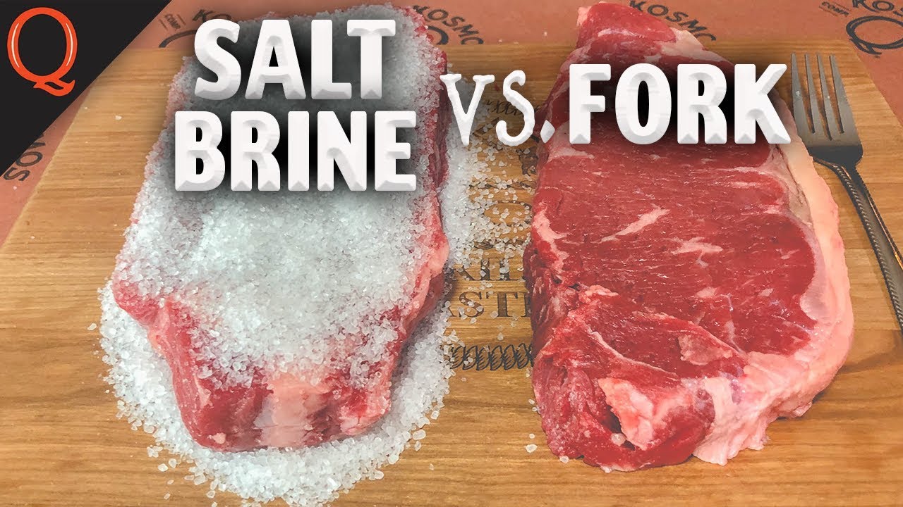 how does salt tenderize meat