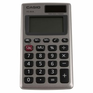 how does the complexity of the computation in a battery operated calculator affect the power draw