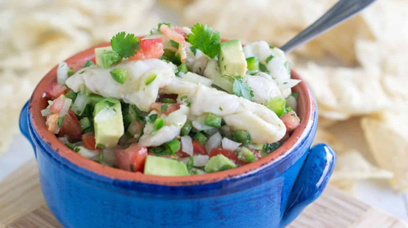 how is ceviche made and how does the lime juice in ceviche cook the fish