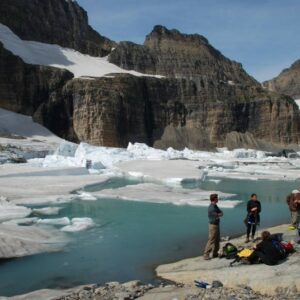 how many glaciers are there at glacier national park in montana