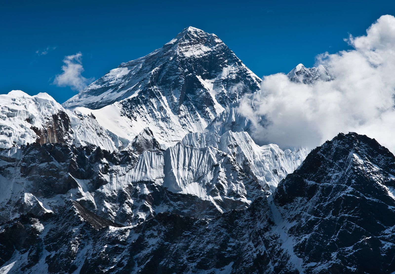 how tall is mount everest and is mount everest located in tibet or nepal