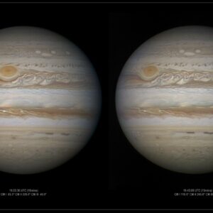 is jupiters great red spot always in the same place and is the great red spot on jupiter visible from earth