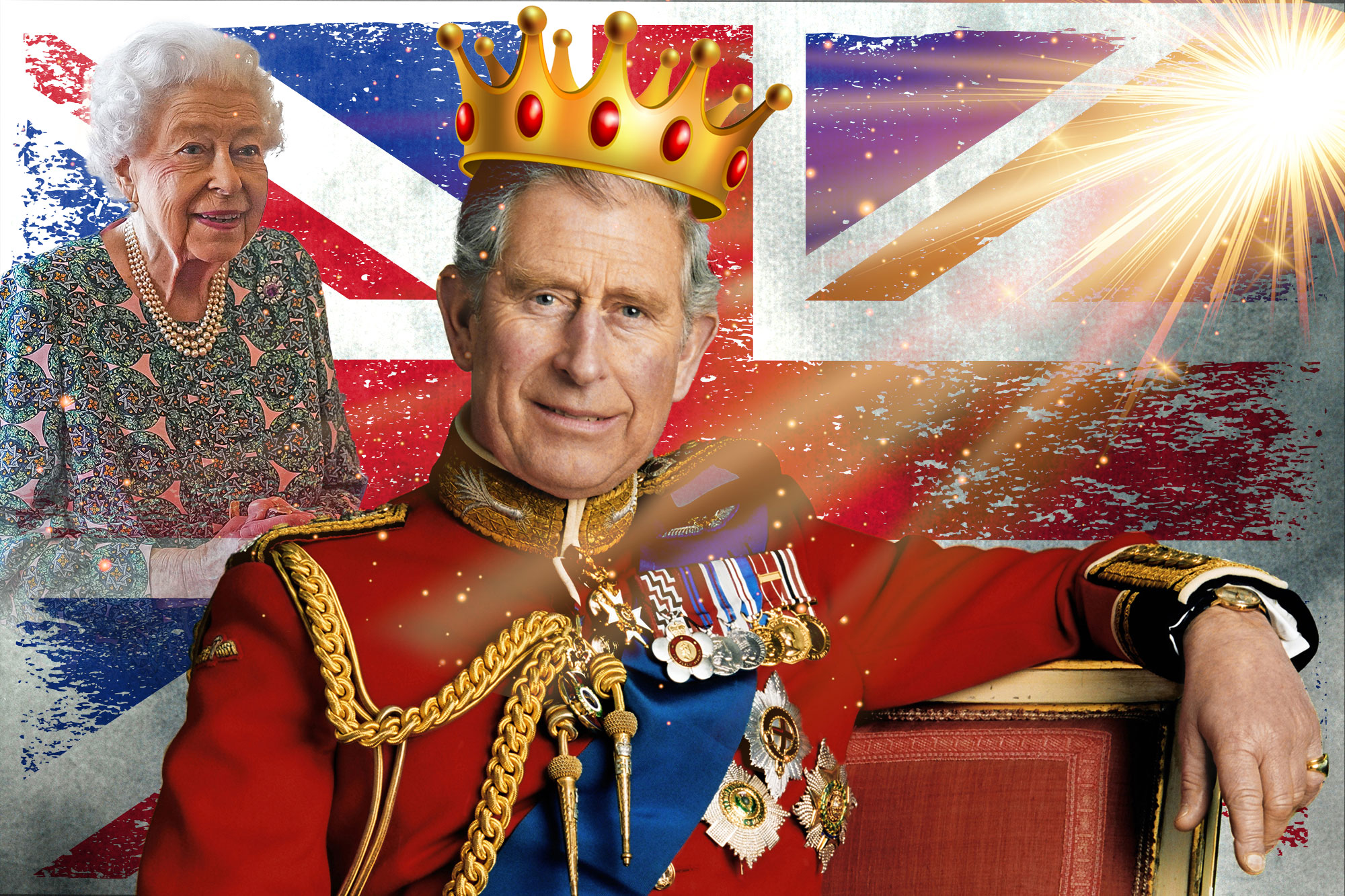 is prince charles related to all of the british kings and queens through history