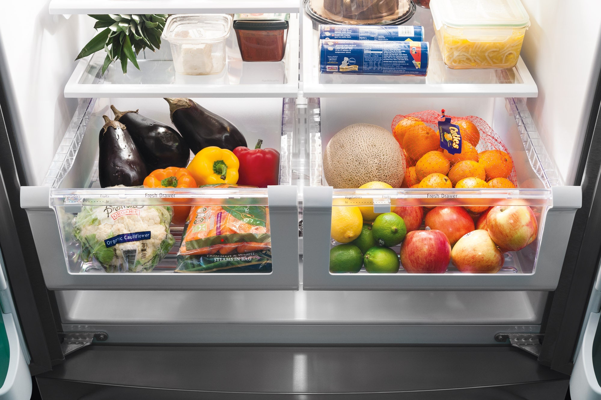 what are the different compartments in my fridge used for and what does the crisper do