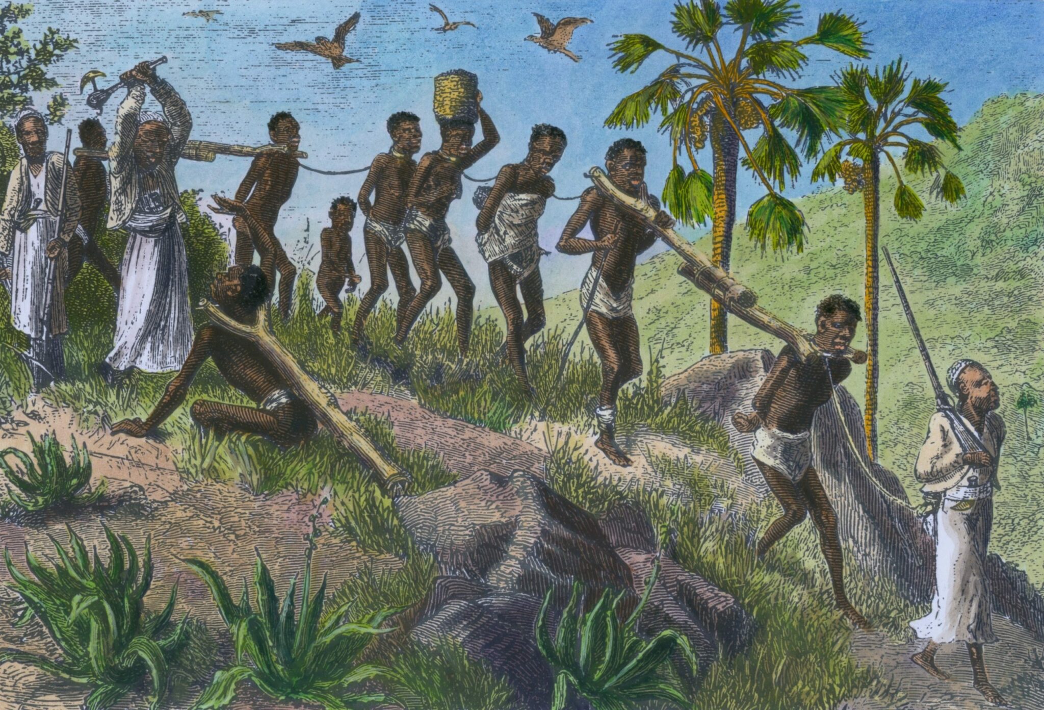 what did slaves eat in colonial america
