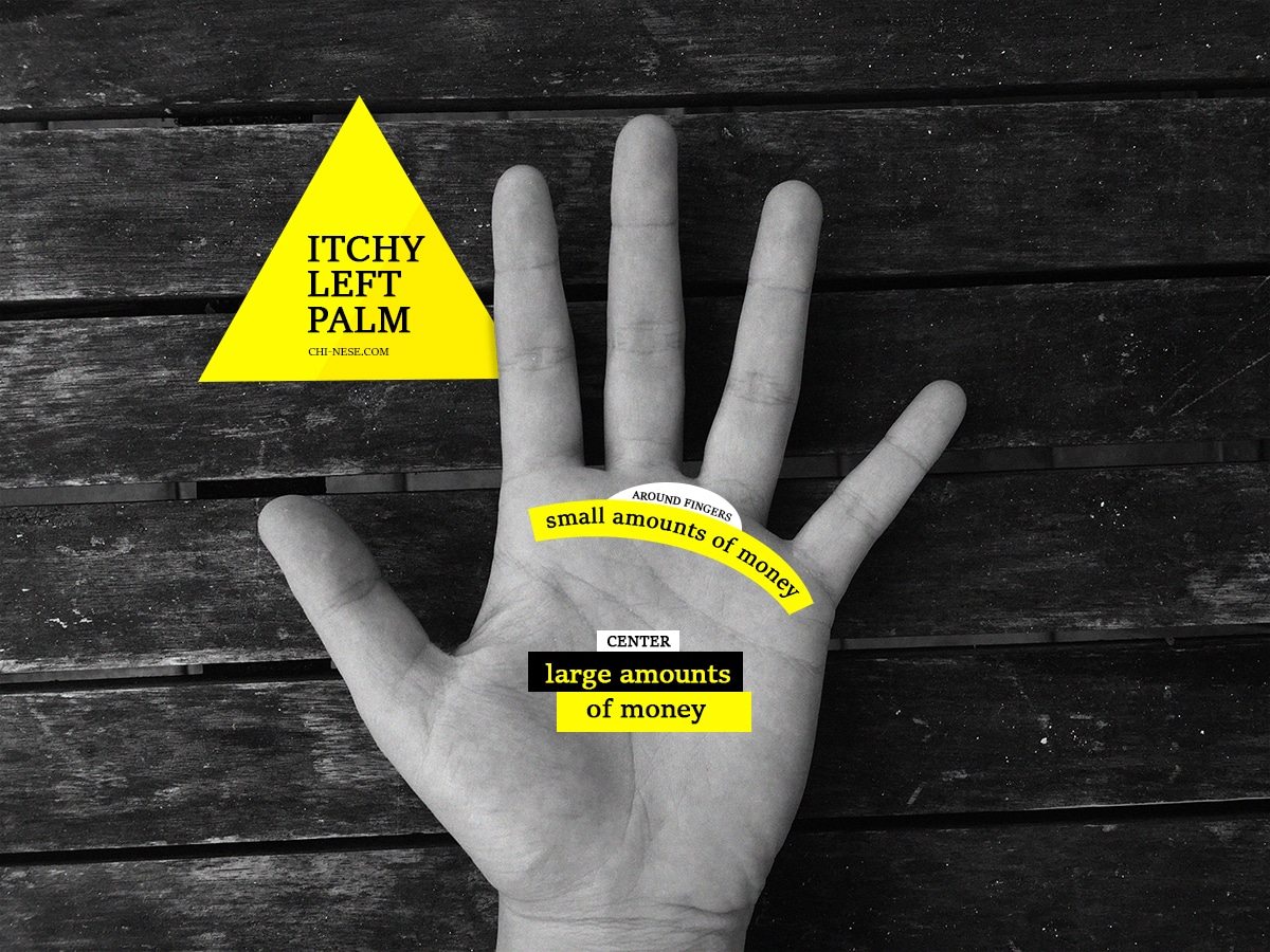 what does itching palm mean and where does the phrase itching palm come from