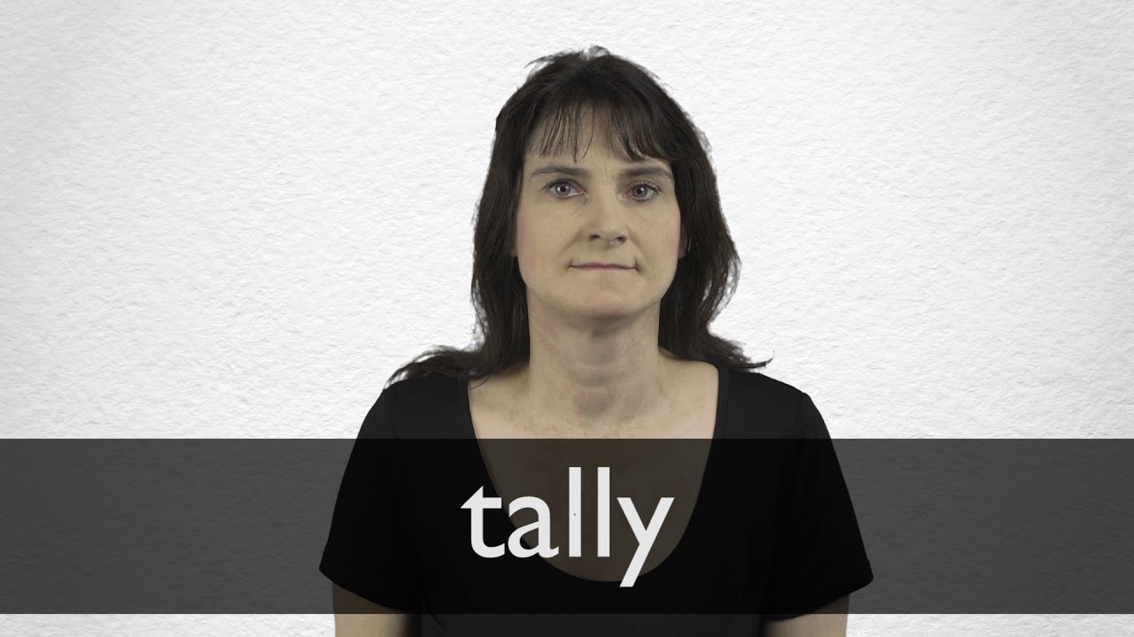 what does tally mean and where does the word tally come from