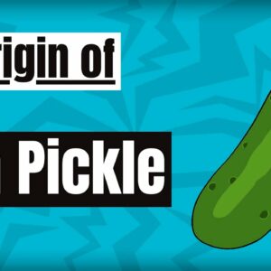 what does the expression in a pretty pickle mean and where does it come from