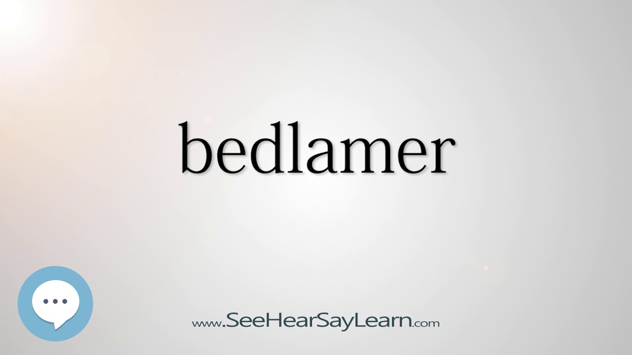 what does the word bedlam mean and where did the term for chaos come from