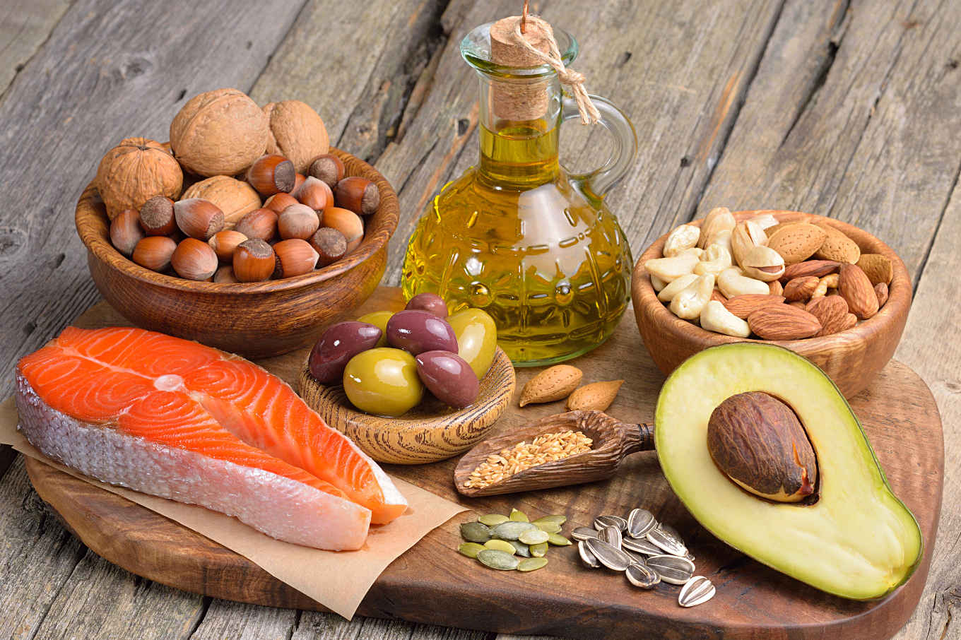 what is fat made of and how many different types of fats are there