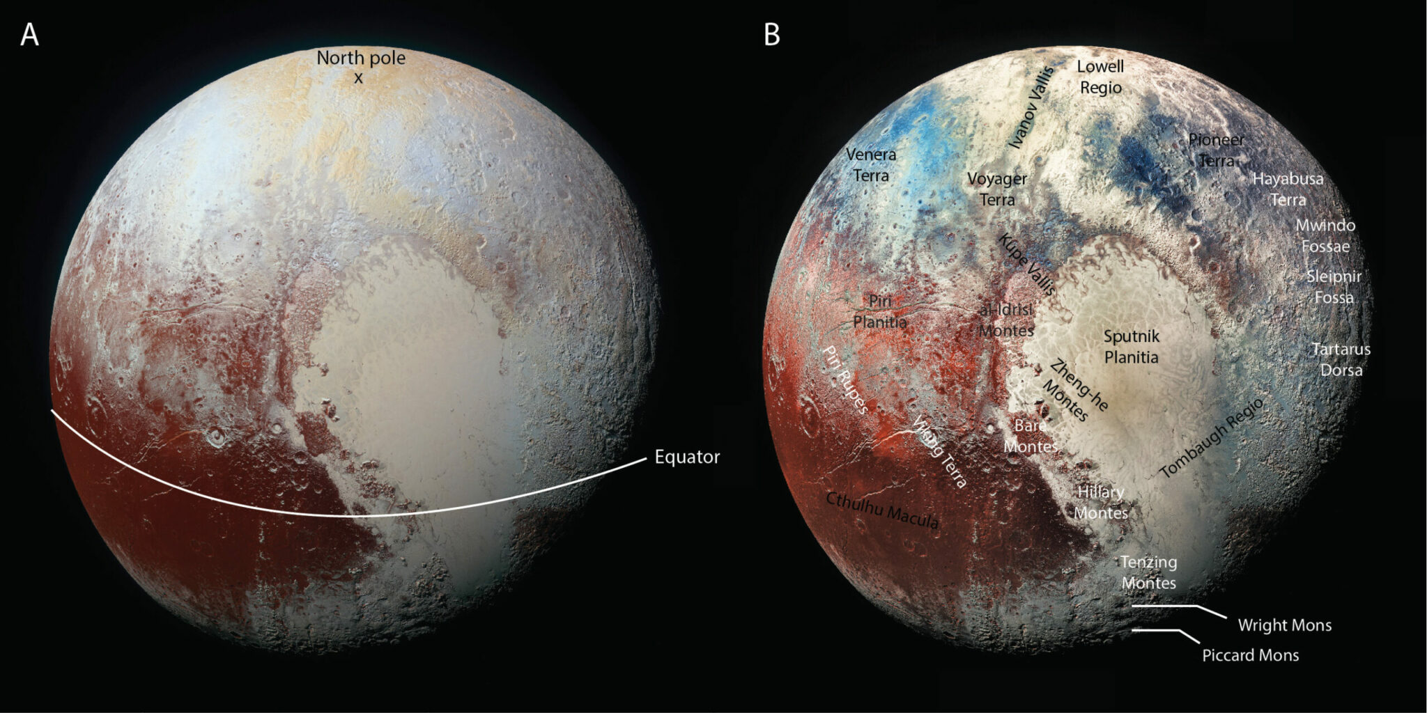 what is plutos atmosphere made of and how deep is the atmosphere on the planet pluto scaled