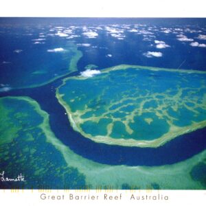what is the biggest single structure made by organisms and how large is the great barrier reef in australia