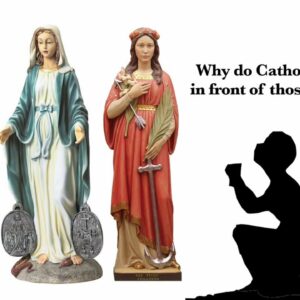 what is the difference between a statue and an idol in catholicism