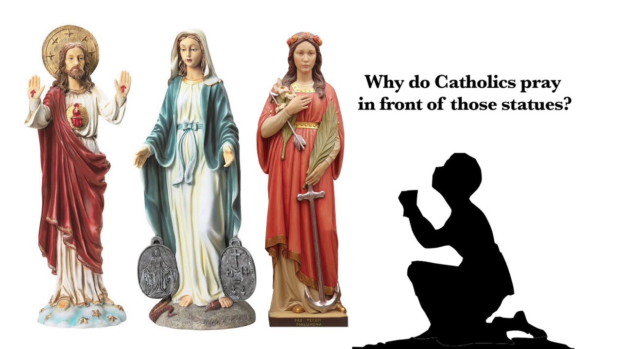 what is the difference between a statue and an idol in catholicism