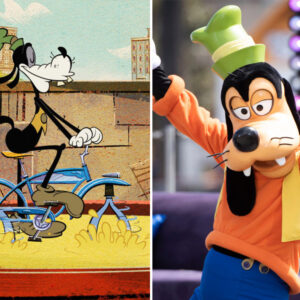 what was goofys original name and when did goofy made his debut in mickeys review