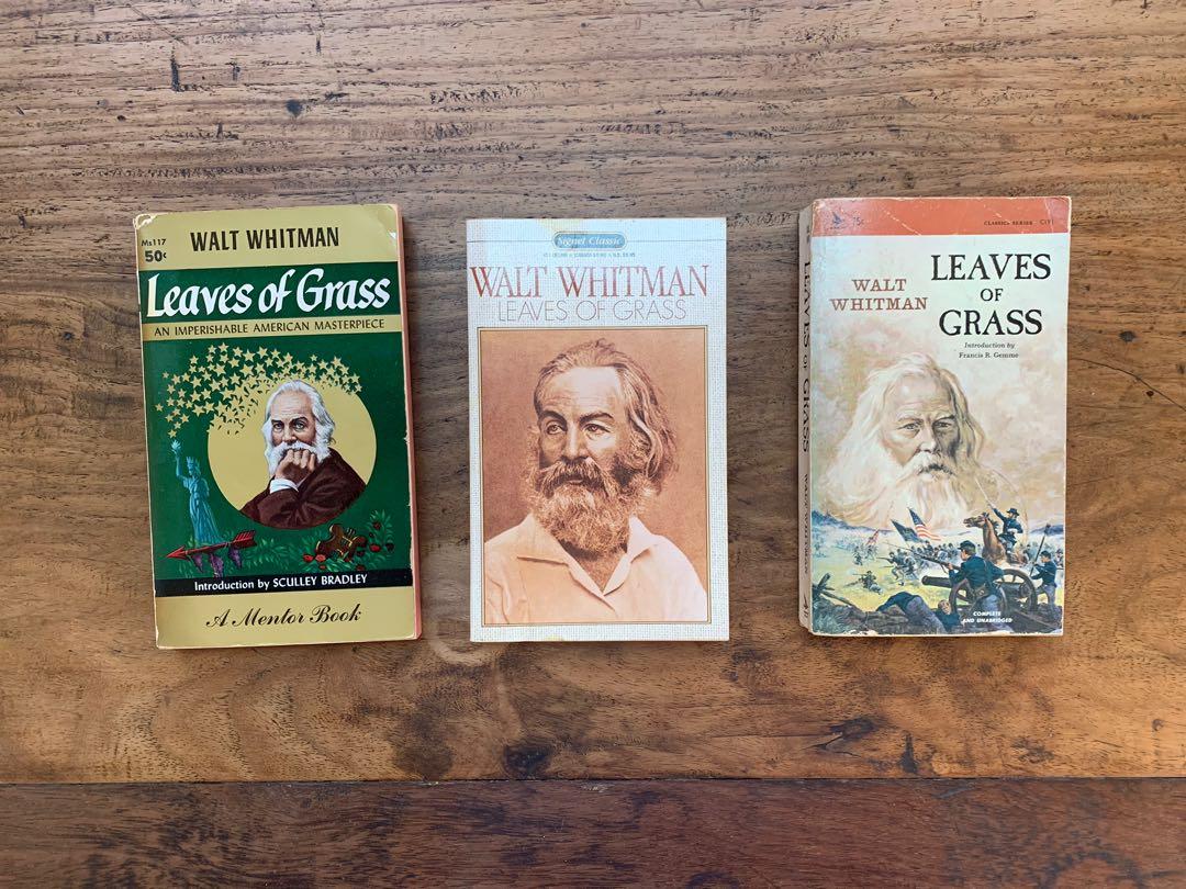 what was walt whitmans day job after publishing leaves of grass