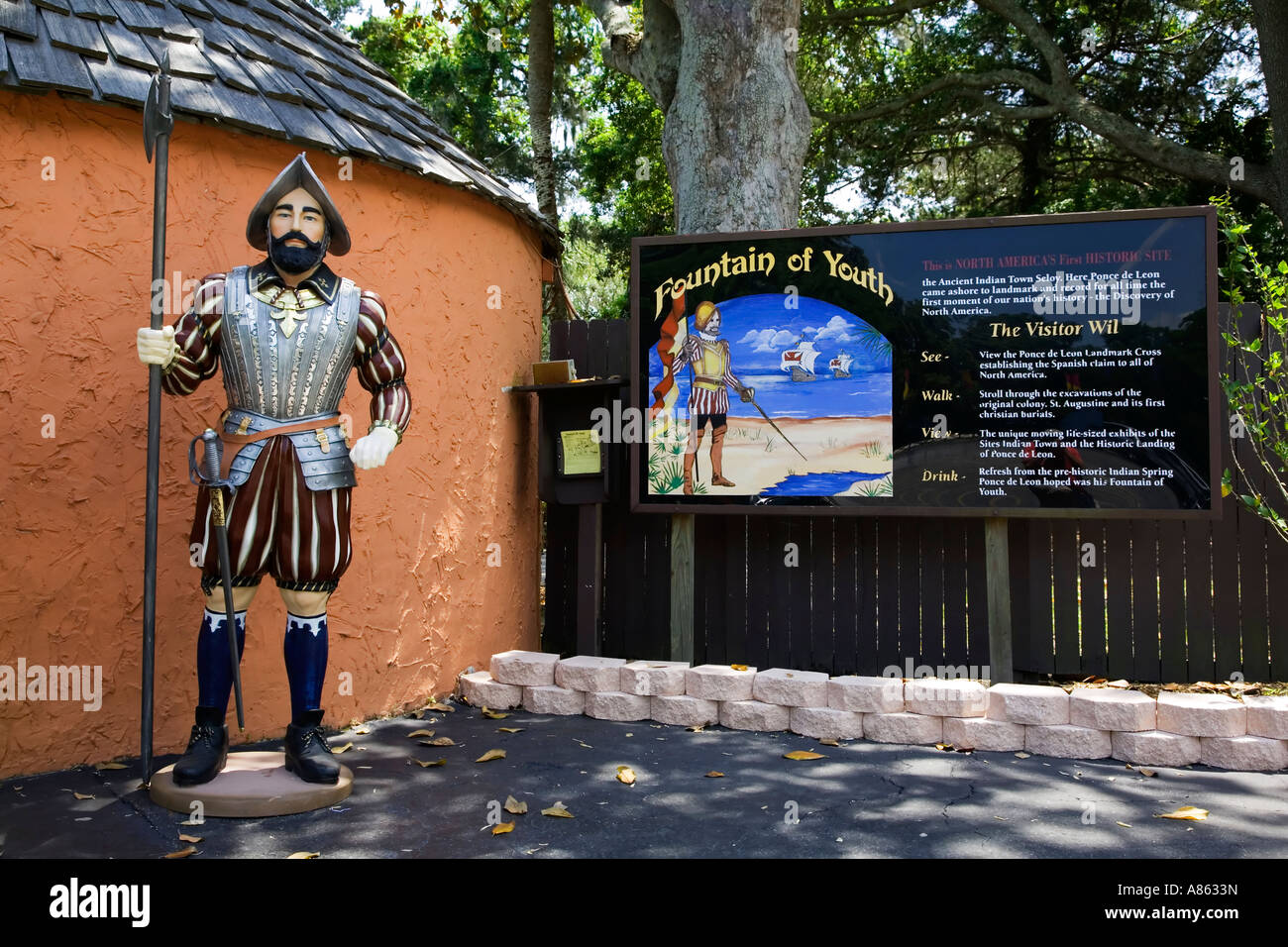 when did juan ponce de leon discover florida and where is the fountain of youth located