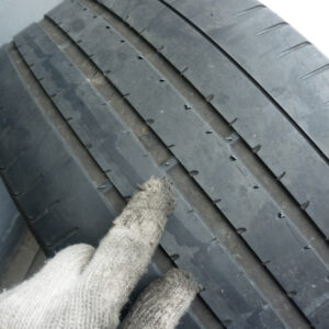 when the treads on tires wear out where does all the rubber go scaled