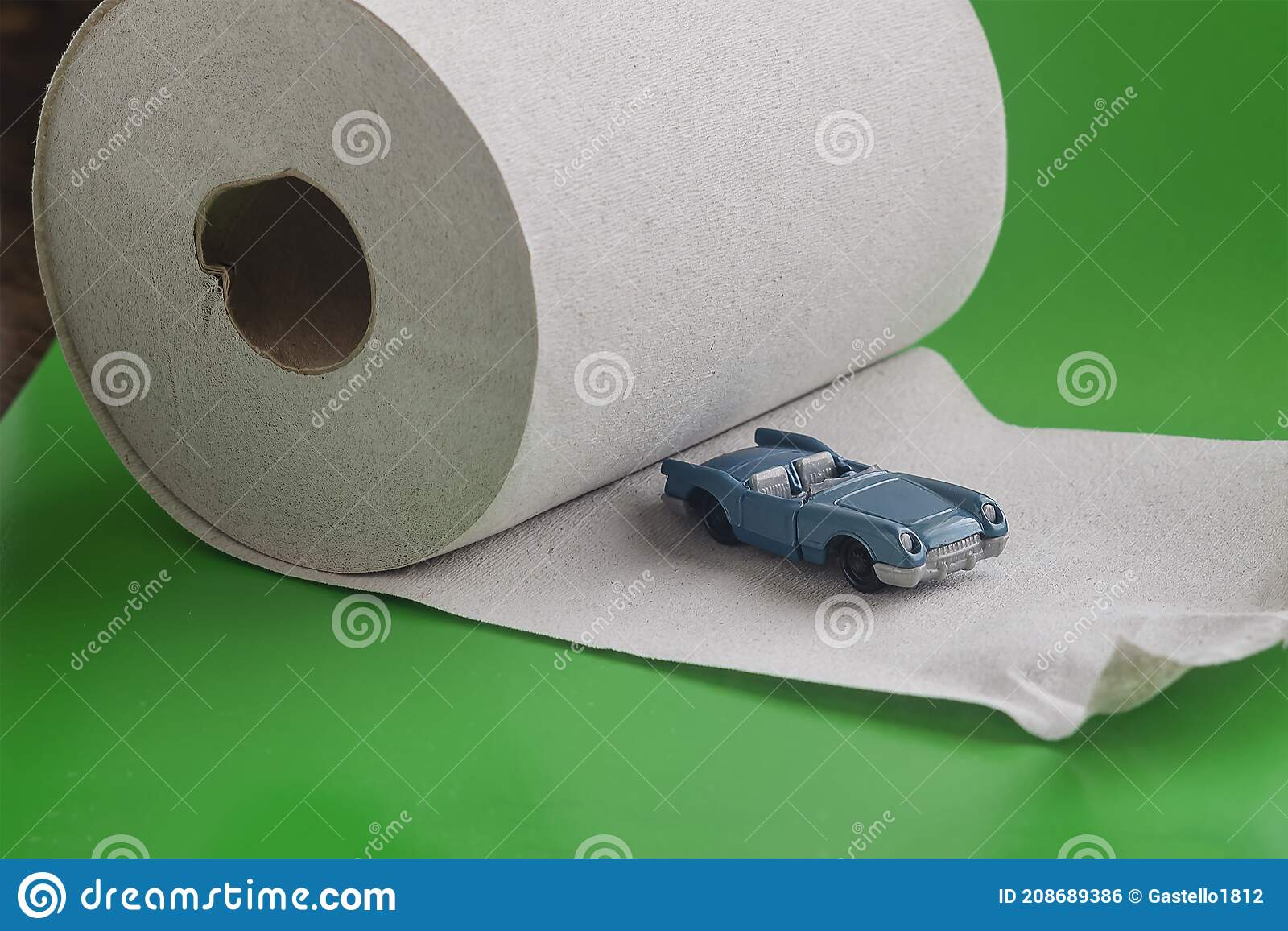 when was toilet paper first used and what did people use before the invention