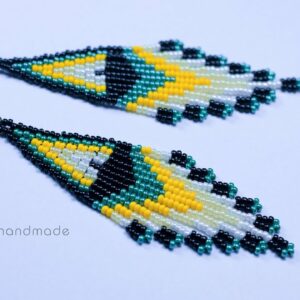 where did native american flowering beads come from