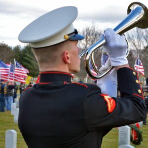 where did the term taps come from for the bugle call at the end of the day in the military scaled