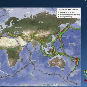 where do most earthquakes happen on earth and where is the pacific ring of fire located