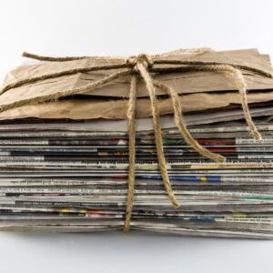 where do old newspapers go and how do recycling facilities recycle newspapers