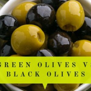 where does olive oil come from and what is the difference between green and black olives