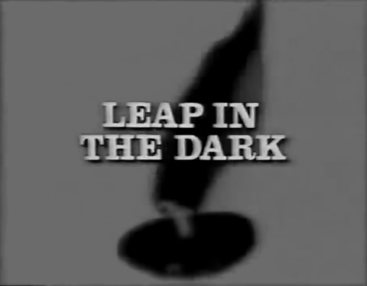 where does the expression a leap in the dark come from and what does it mean