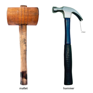 where does the expression hammer and tongs come from and what does it mean