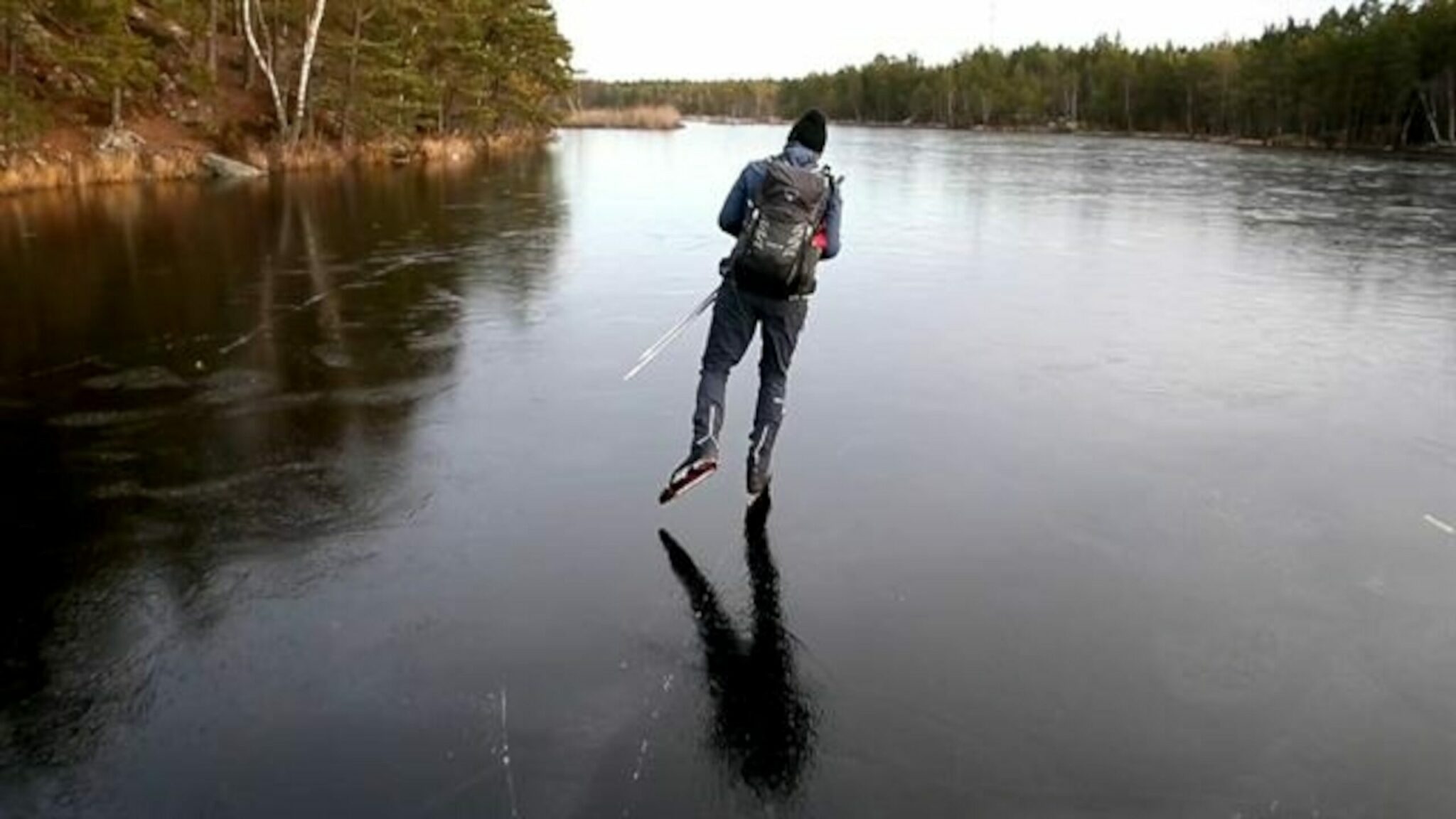 where does the phrase to skate on thin ice come from and what does skate on thin ice mean scaled