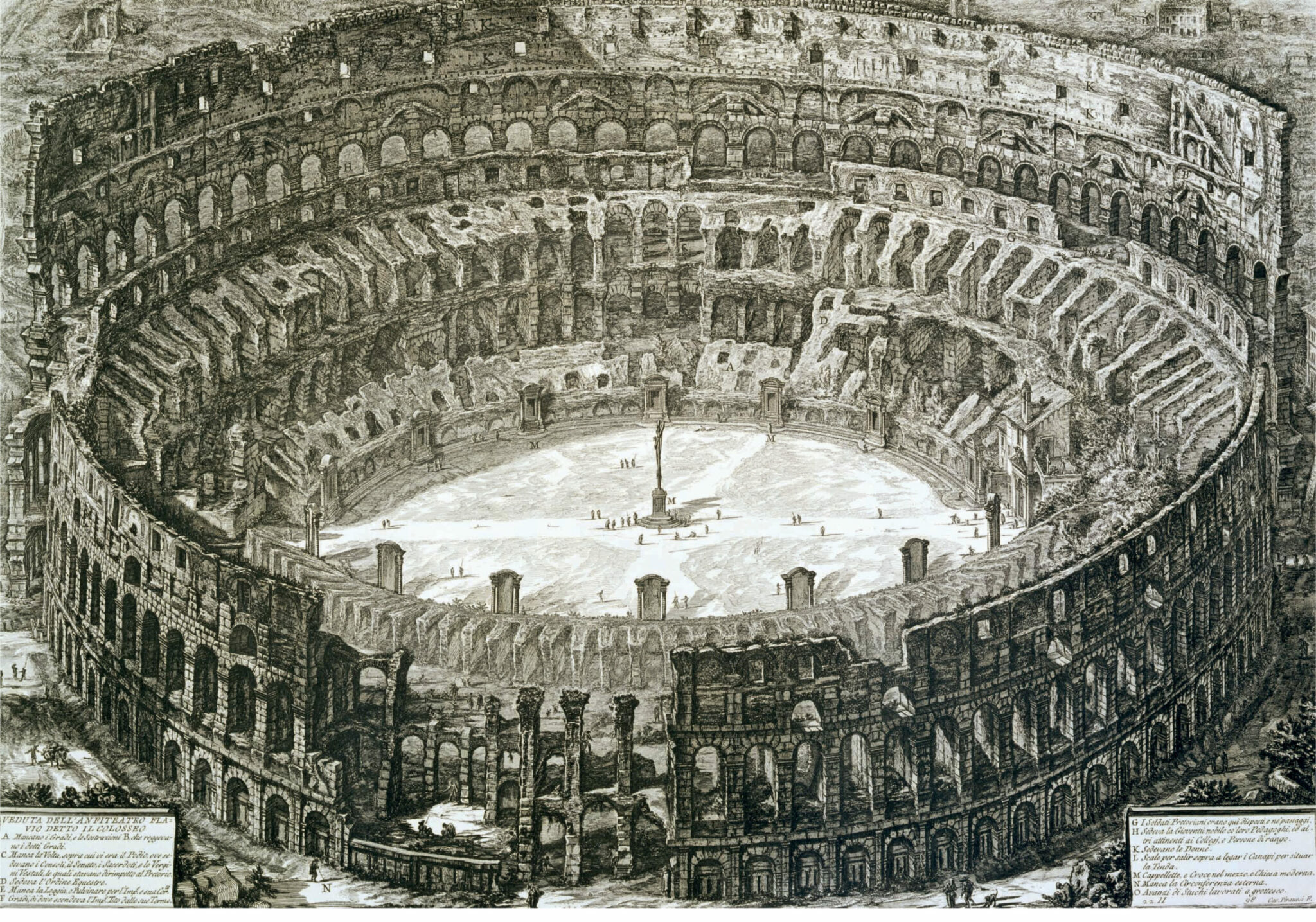 where does the word colossal colosseum come from and what does colossal mean scaled
