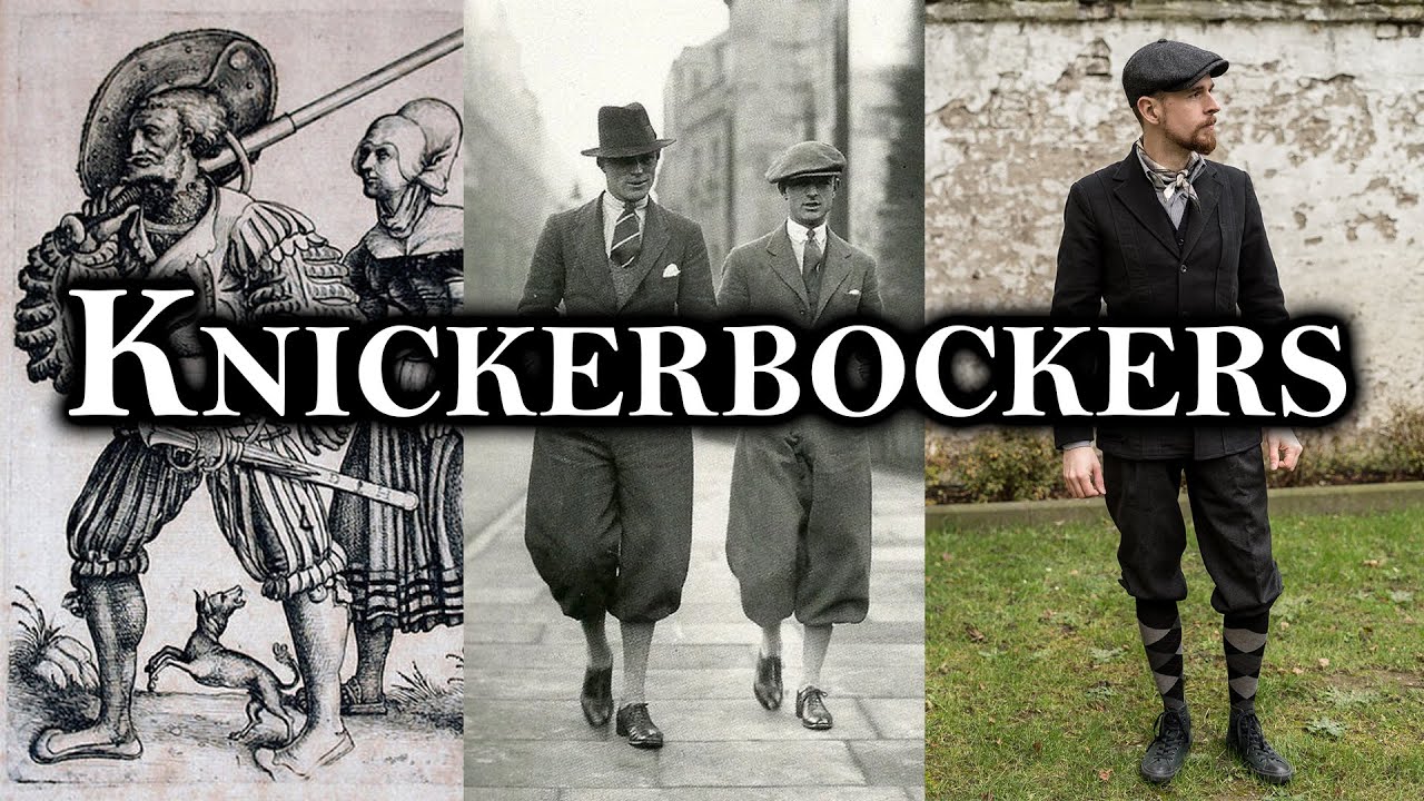 where does the word knickerbockers come from and what does knickers mean