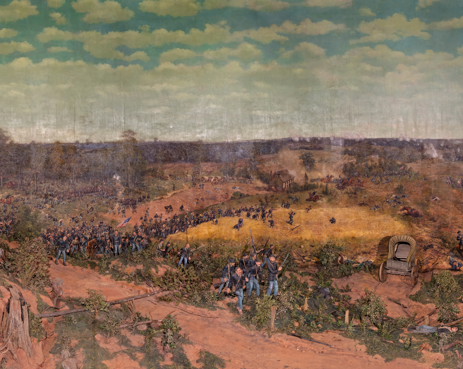 where does the word panorama cyclorama come from and what does panorama mean