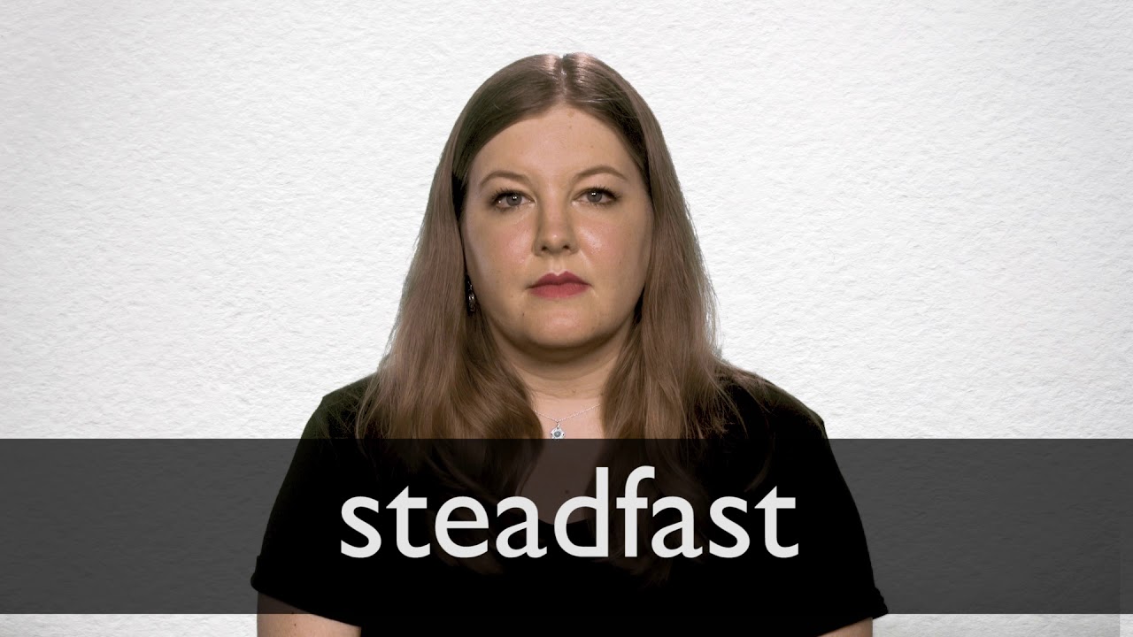 where does the word steadfast come from and what does steadfast mean
