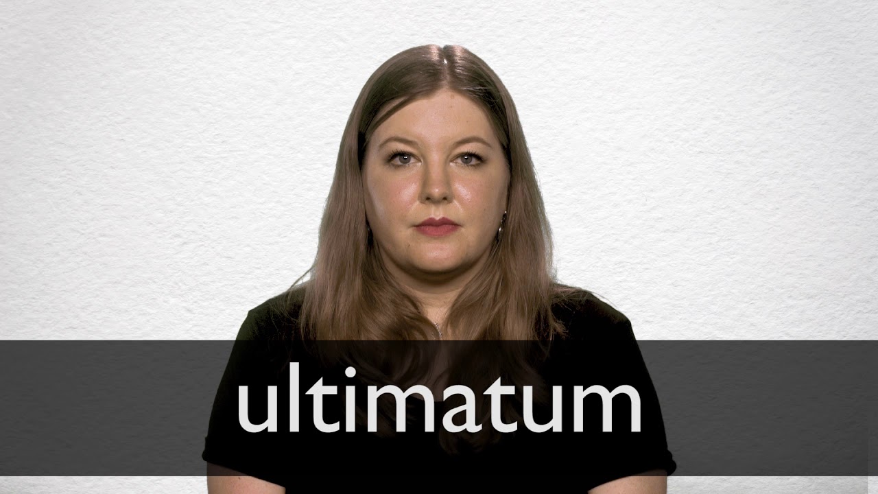 where does the word ultimatum come from and what does ultimatum mean in latin