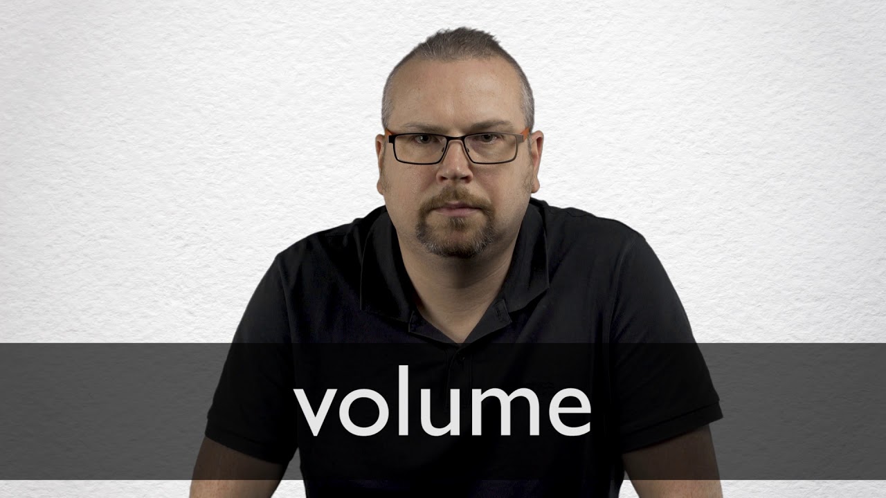 where does the word volume come from and what does volume mean in latin