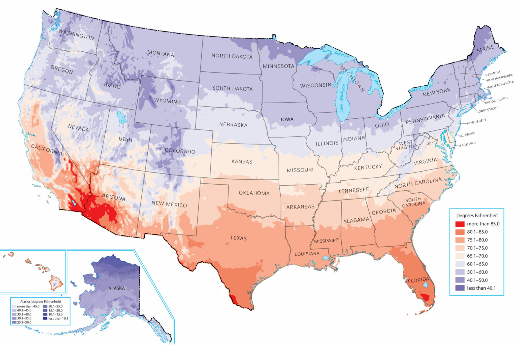 where is the lowest place in the united states scaled