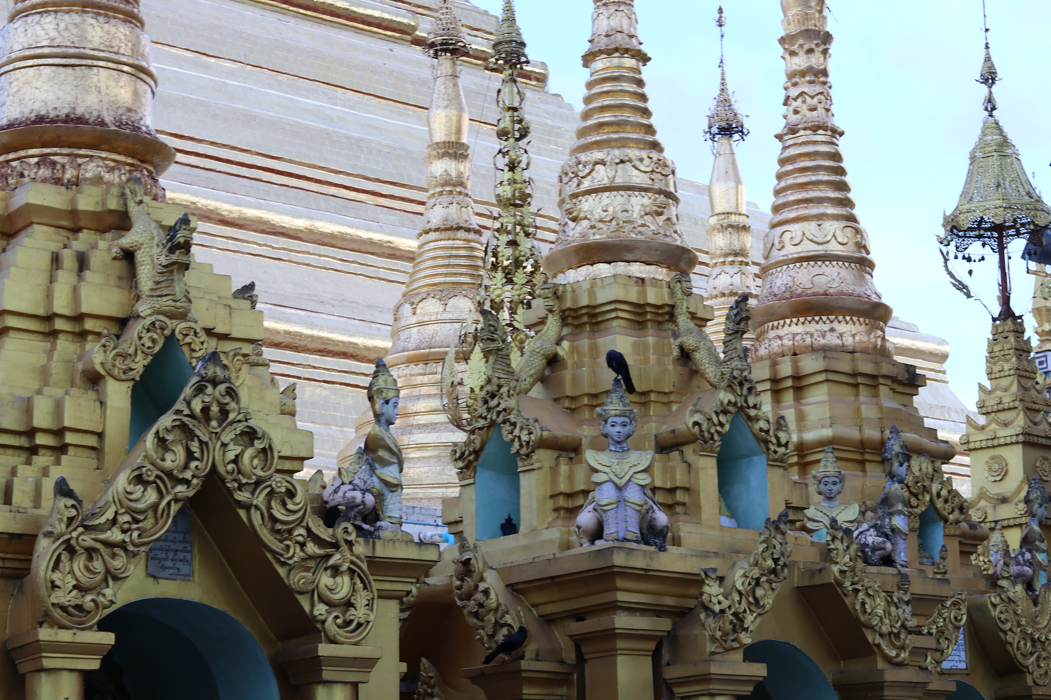 where is the shwedagon pagoda located and when was yangons incredible jeweled buddhist temple built