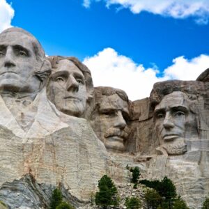which has the biggest face the sphinx the statue of liberty or the presidents on mount rushmore